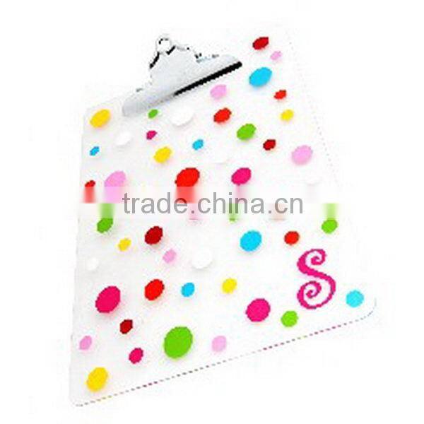 Special best selling wall mount acrylic memo holder