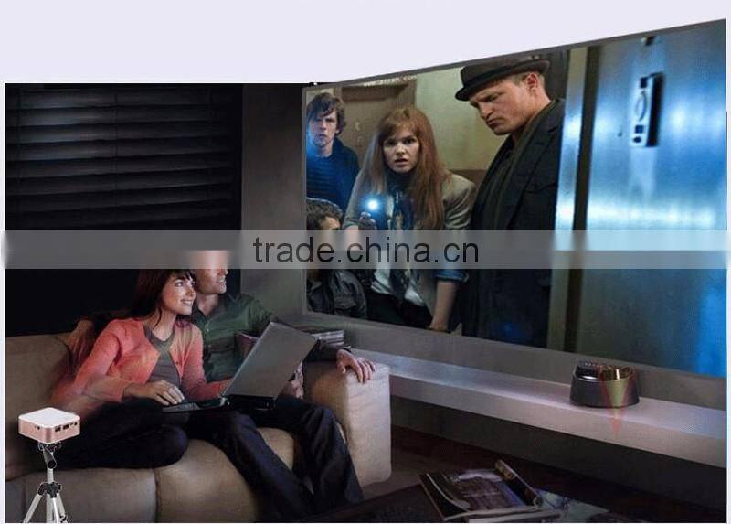 2016 New Pico DLP Projector with Android 4.4, WIFI 2.4G/5G, Bluetooth, Smartphone Projector with battery E05