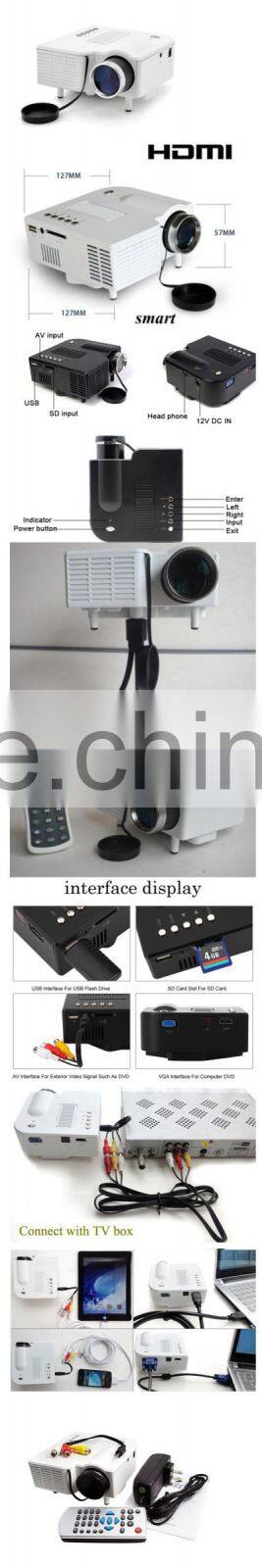 Wholesale UC28 mini pocket projectors for home use mini pocket tv multimedia