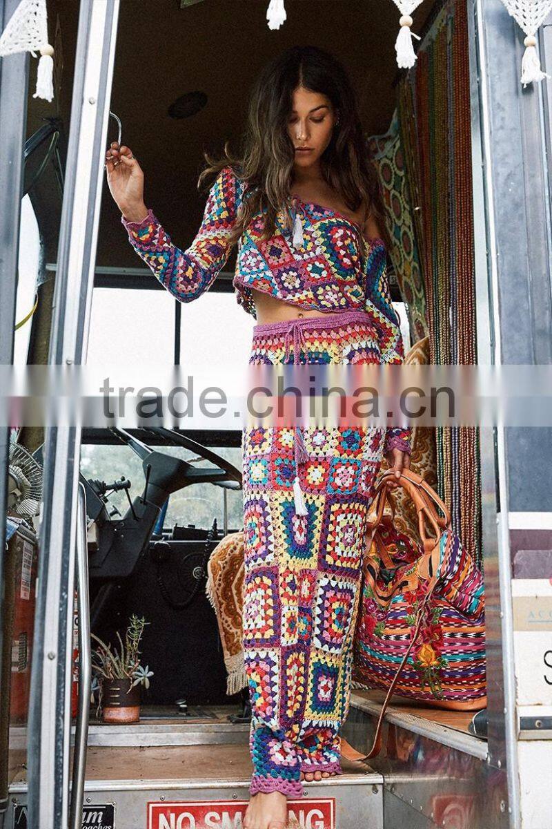 handmade crochet swimwear skirt