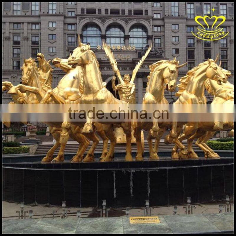 Animal horse bronze arts and crafts garden decorative sculpture garden