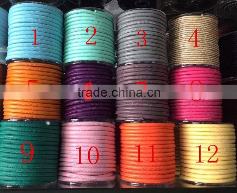 Wholesale 2016 angel pendant bracelet endless charms leather bracelet disk on key bracelet