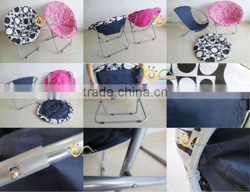 Cape cod outdoor chair, kids moon chair director chair kid,canvas portable sling chair