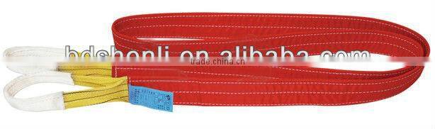 Polyester Heavy duty web sling with two eyes