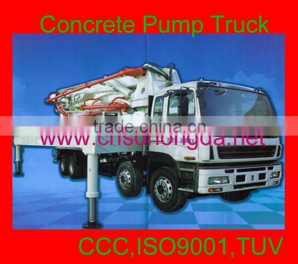 High Efficiency HDT5401THB-48/5 Concrete Pump Truck