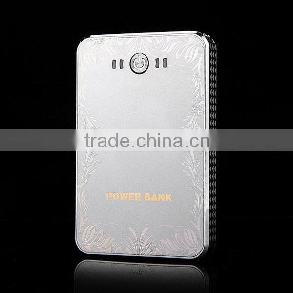 8000mAh Ultra-Compact High Capacity Portable Charger Backup External Battery Pack Lithium Ion Battery Power Bank