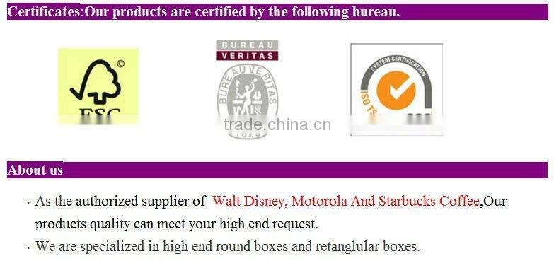 3.Offset printing surface handling and paper material gold foil printed cardboard tube for red wine bottle