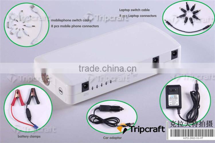 2016 14000AMh External PC Power Supply Multi-function Car Jump Starter Power Bank