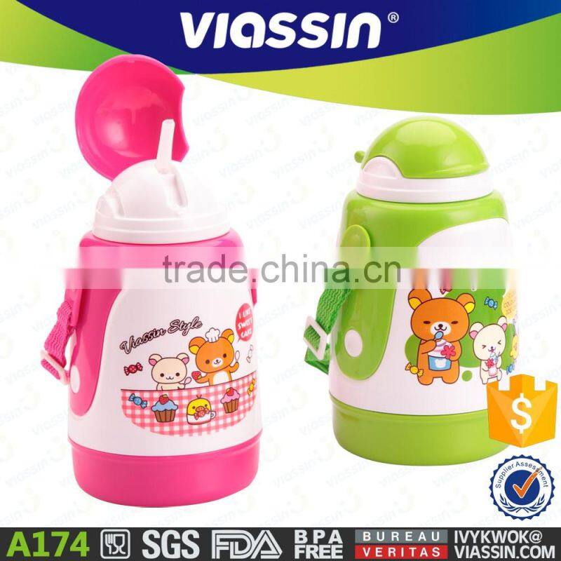 A174 best selling kids plastic drinking bottle 800ml