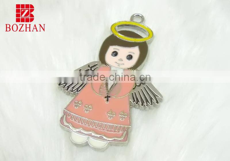 Charms promotional gifts metal keyring