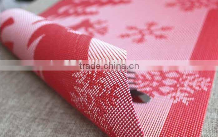 2016 hot sale pvc placemat