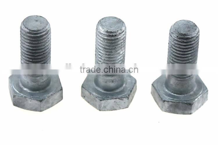 Din961 fine thread Zinc Plated Hex Bolt