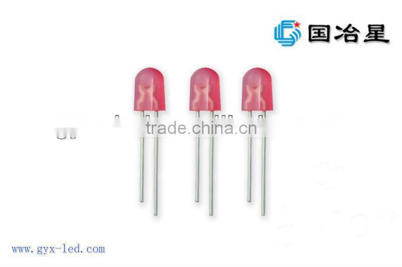 High brightness round 5mm rgb led dip display