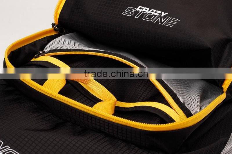 Promotional super Lightweight foldable nylon backpack folding school bag