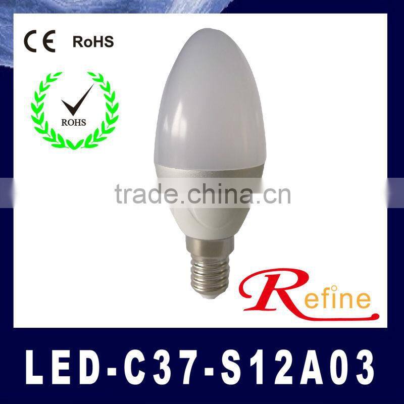 led candle bulb big sale 3W 5W e14 CE/ROHS led lights
