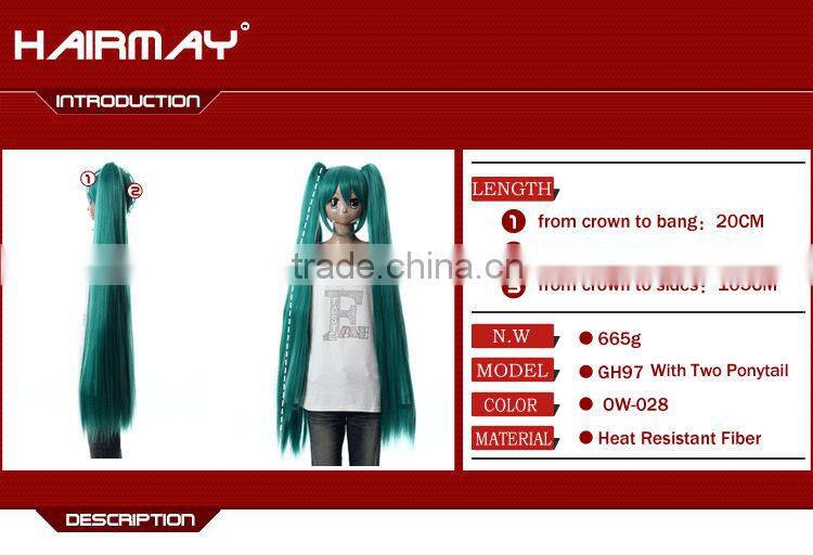 Long Ponytail cosplay wigs