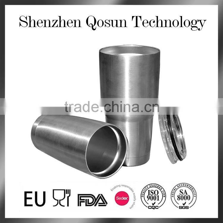 30oz & 20oz insulated stainless steel tumbler without logo