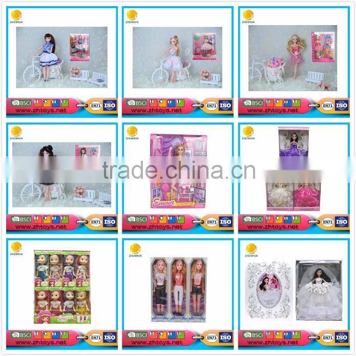 11.5 inch young girl sex doll with baby girls mini skirt and guitar hot doll