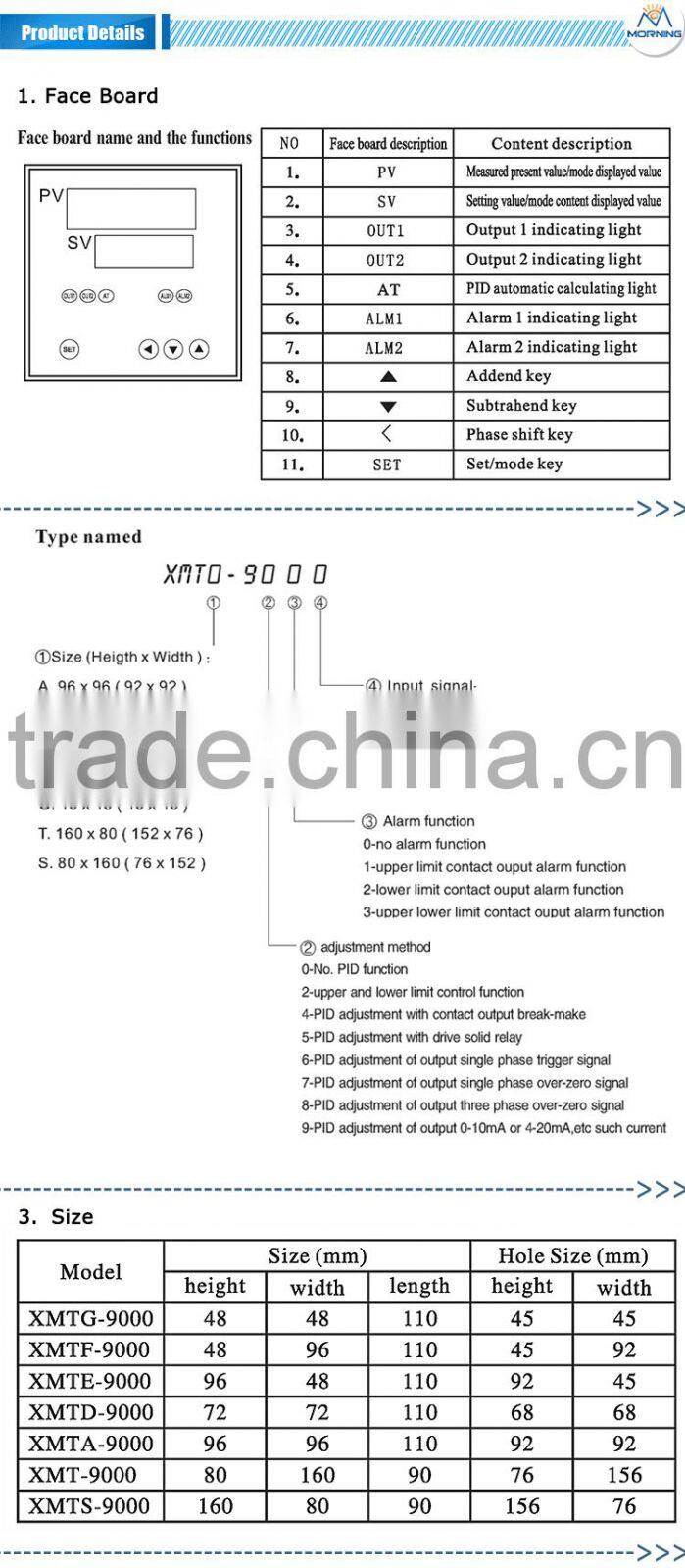 XMT Industrial PID Intelligent Digital Electrical Temperature Controller