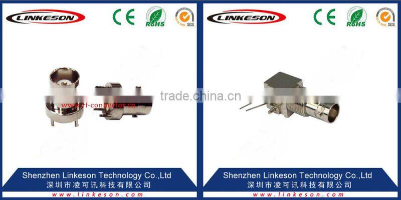 Best price bnc female jack pcb connector