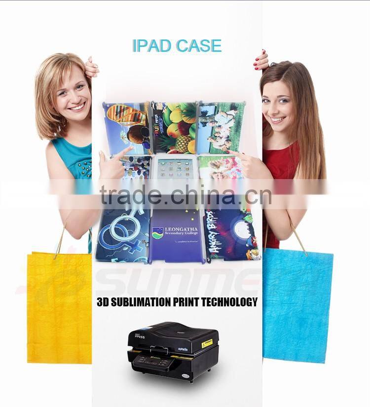 Customed phone cover blank 2D 3D sublimation case for ipad