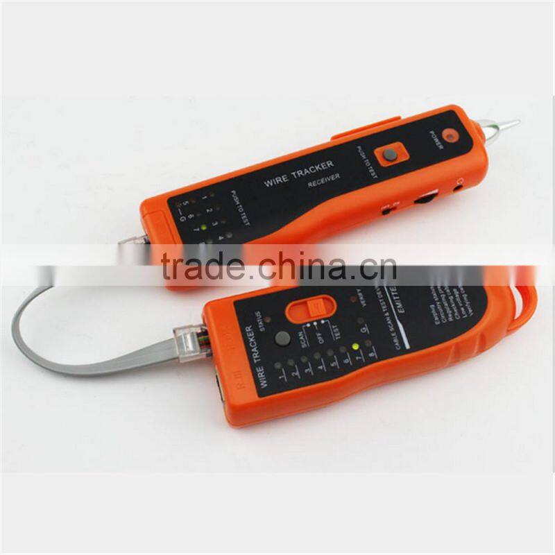 2016 High Quality RJ11 RJ45 Cat5 Cat6 Telephone Wire Tracker Tracer Toner Ethernet LAN Network Cable Tester Detector Line Finder