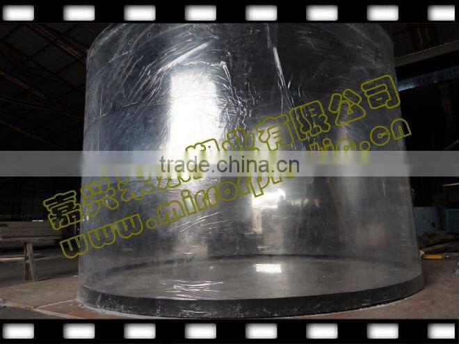 acrylic cylinder container
