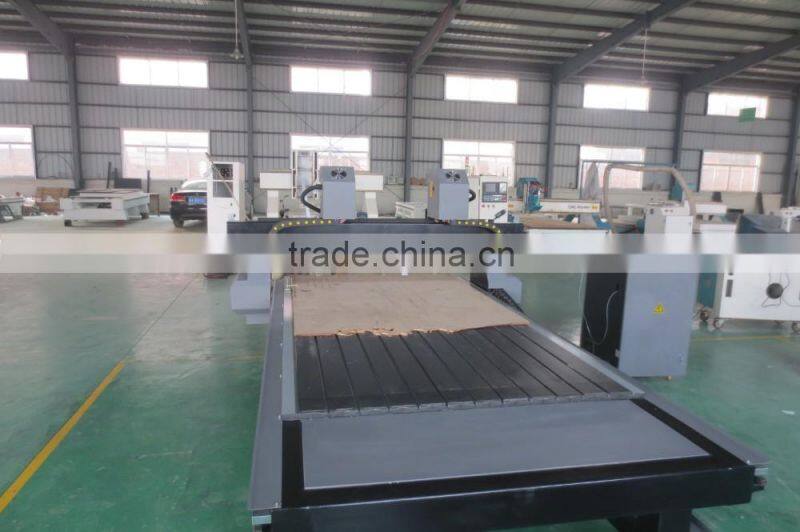 china wholesale double head wood stair cnc router machine with 5% discount price