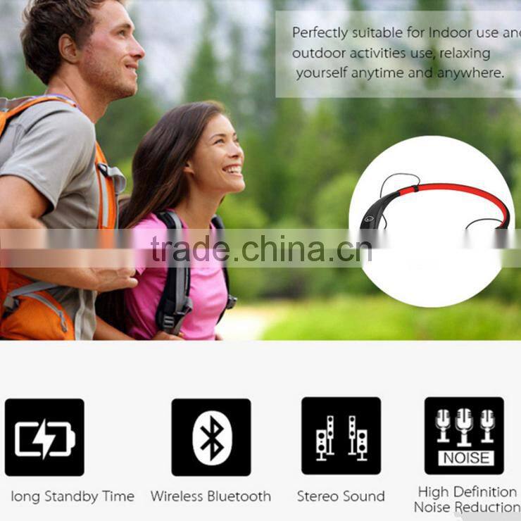 Mini lightweight Noise Canceling Wireless Stereo Sport Bluetooth Headphones