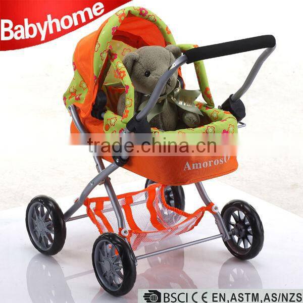 2014 hot sales cute baby doll pram stroller