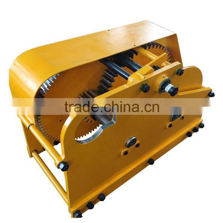 Marine engineering single drum hand winding engine