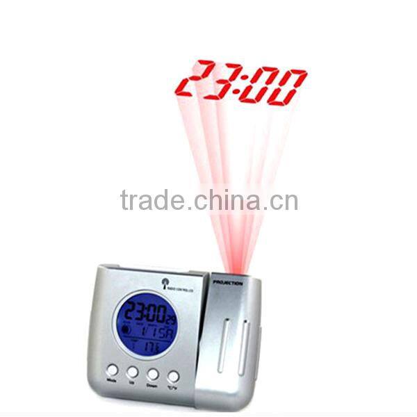 desktop RCC radio controll projection clock with digitial calendar