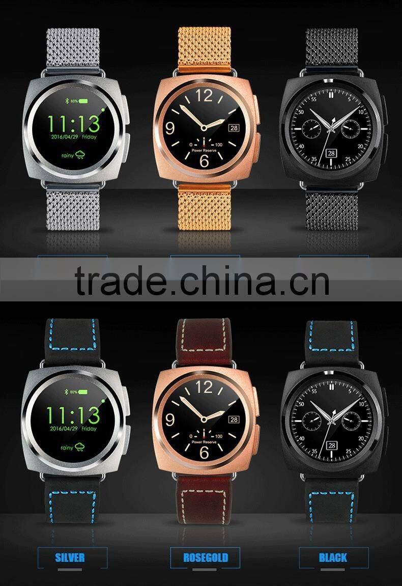 Original A11 1.22'' full round screen Heart Rate Smart Watch MTK2502 BT4.0 Smartwatch for smart phone Intelligent Watch