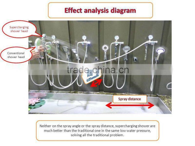 Bathroom Sanitary SPA Functional Shower Head AC-001A