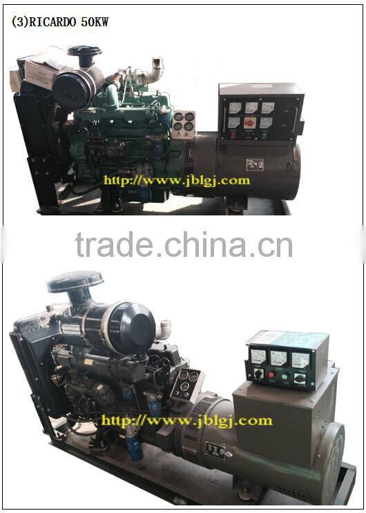 weifang 4100 ricardo generator set with good quality for sell