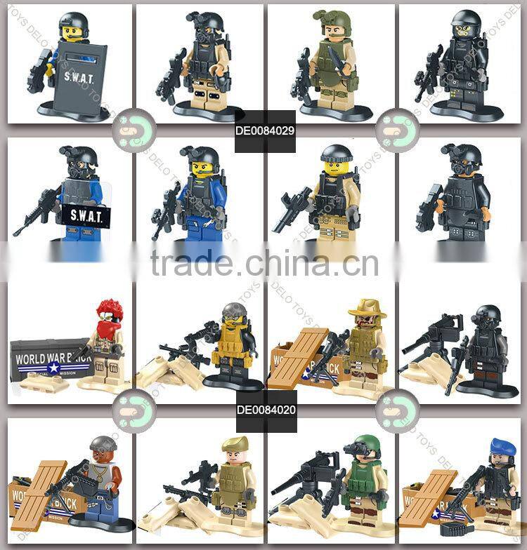 international shopping online plastic miniature toys building blocks army figures soldier minifigures DE0084029