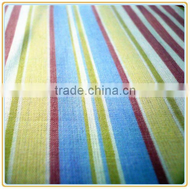 100 Cotton Yarn Dyed Stripe Fabric