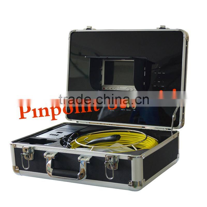 23mmx120mm camera water pipe inspection camera With DVR Function and 50m cable