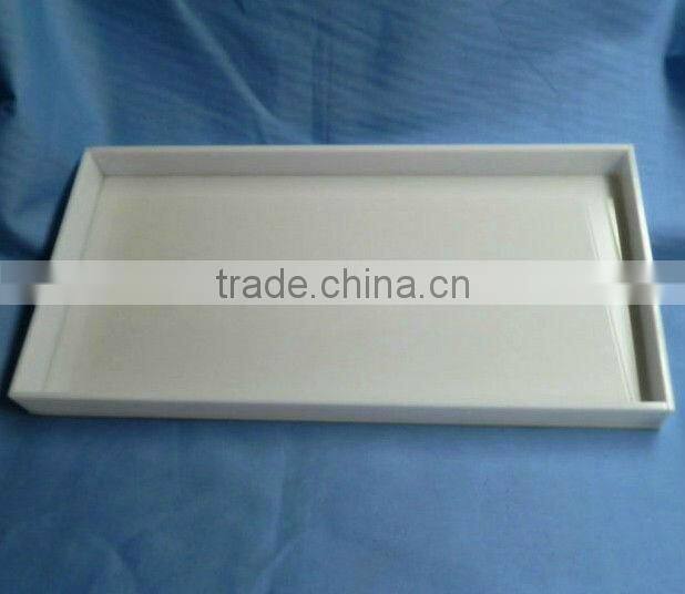 high-quality white acrylic tray