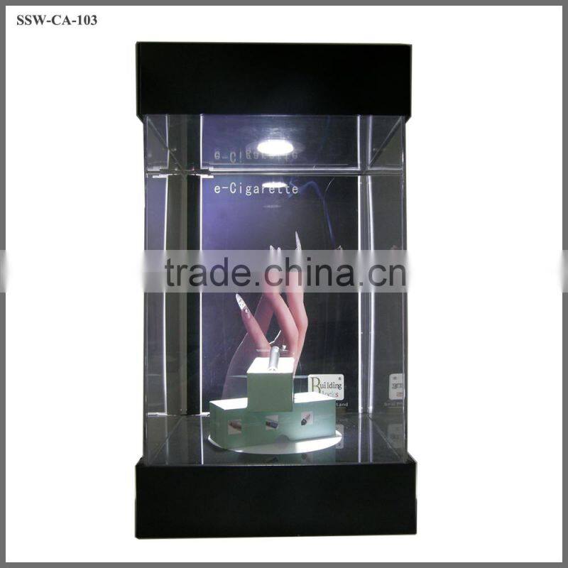 SSW-CA-212 Acrylic Smoke Juice Display Case with LED Lights