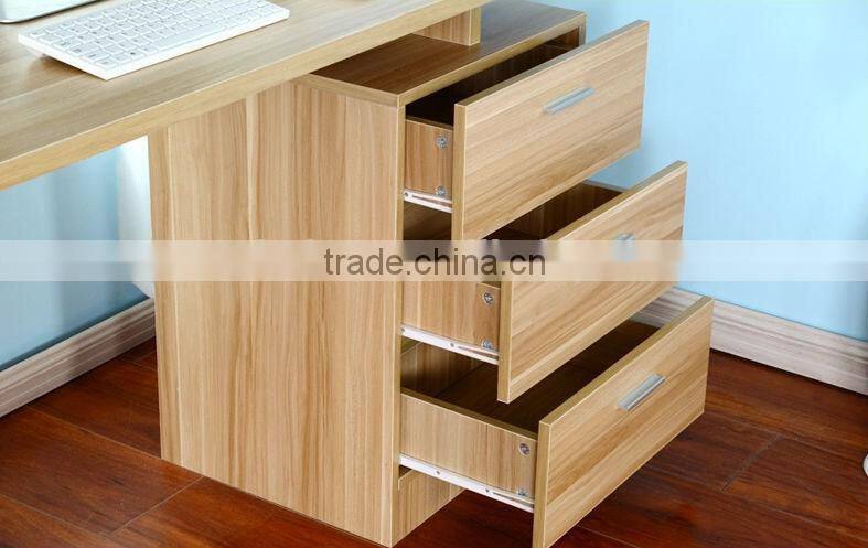 2016 nuoyaxin 774 Latest design cheap and high quality living room computer table in wood