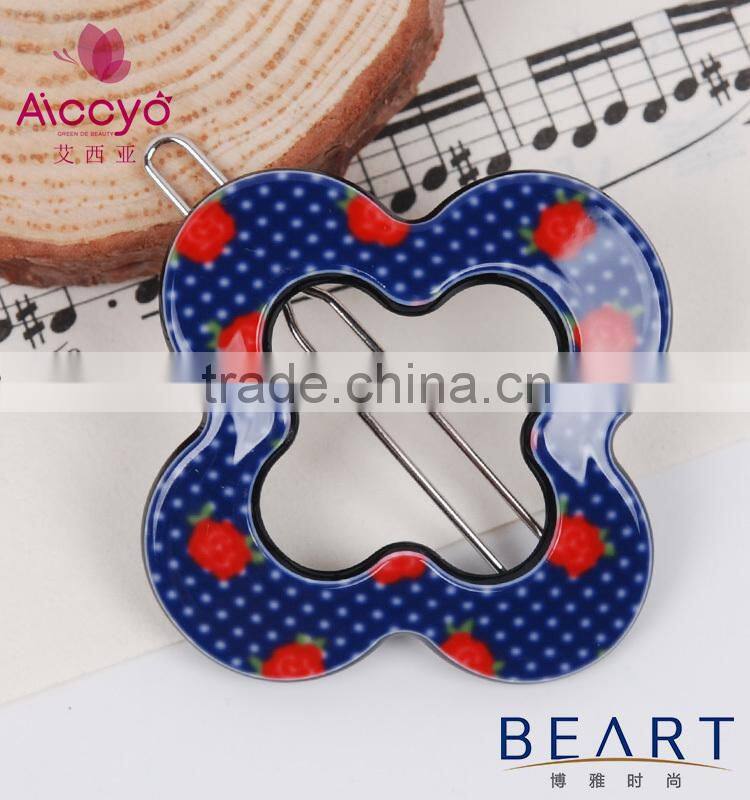 Baby hair accessories flower bobby pins