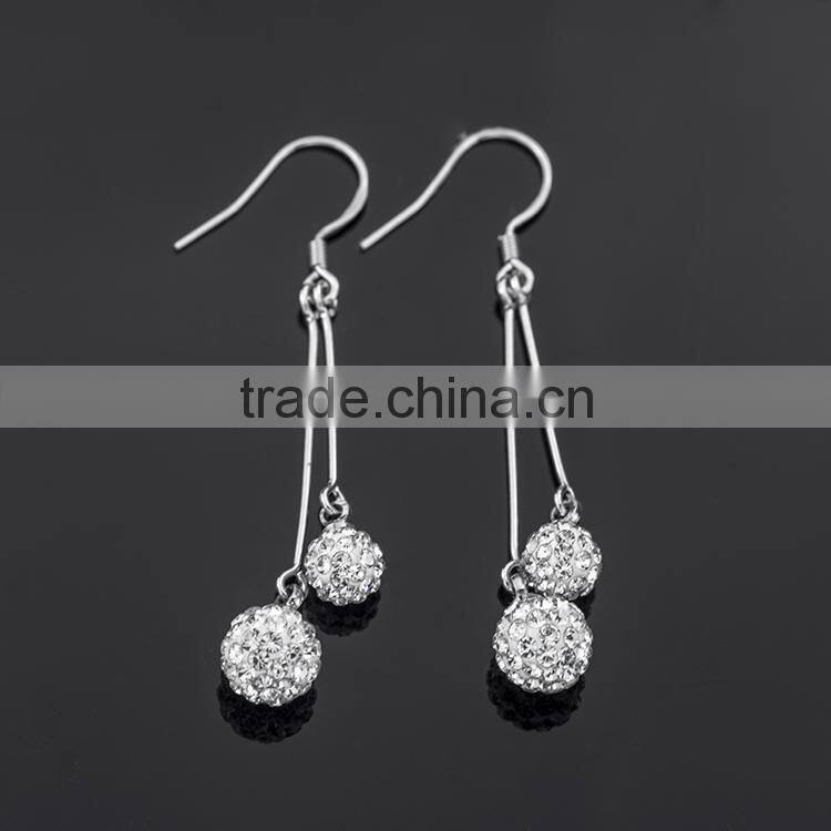 2015 new trend !10k gold hoop earrings !Shambhala earrings !