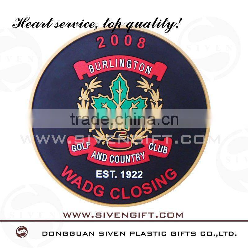 European design pvc cup mat/coffee cup mats/pvc floor mat