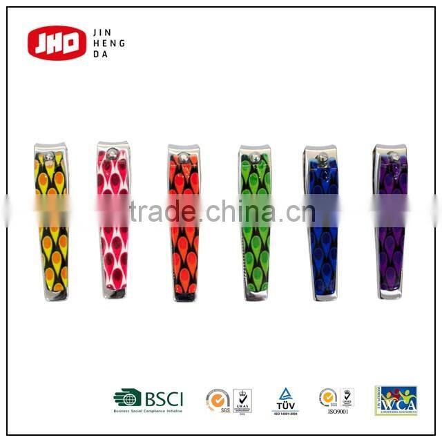 Colorful gradient painting nail clipper