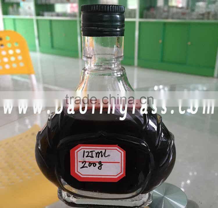 750ml black color red wine glass bottles