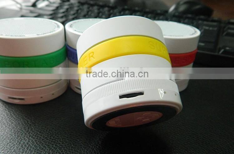 High quality mini bluetooth manual super bass portable speaker