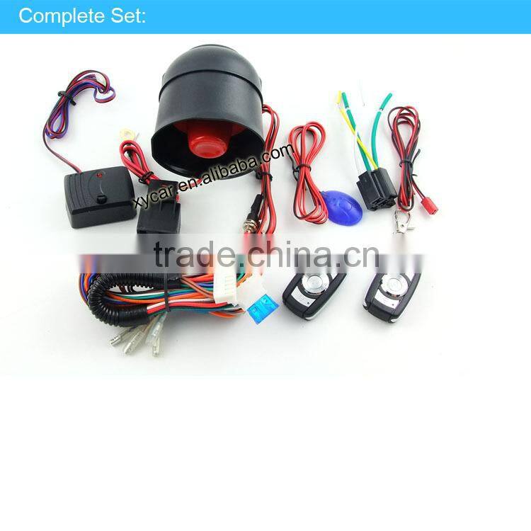 Car Alarm System with Warning identification, Anti-hijacking car alarm system XY-100B