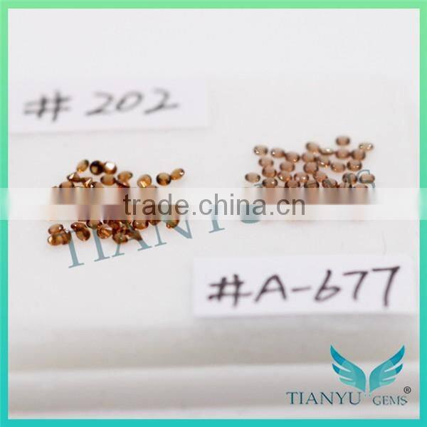 Wholesale Gemstone for Jewellery Synthetic #202 Round Brilliant Cut Nano Sital Gems Stone Price