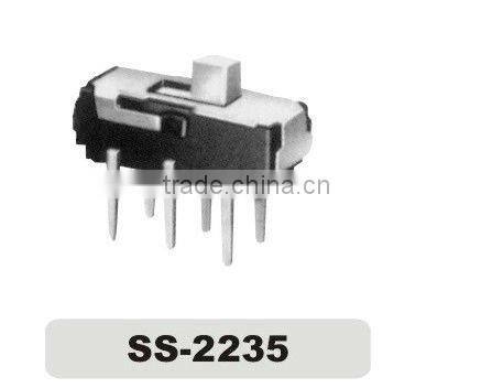 6 pin pcb slide switch SS-2235